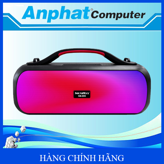 Loa Di Động Bluetooth SoundMax SB-208 - Hàng Chính Hãng - Bảo hành 12 tháng