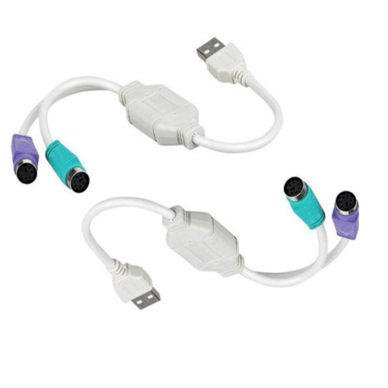 USB Bên ngoài sang PS / 2 PS2 Bộ chuyển đổi bộ chuyển đổi bộ chuyển đổi bộ chuyển đổi chuột USB Cáp mở rộng PS2 Cáp USB