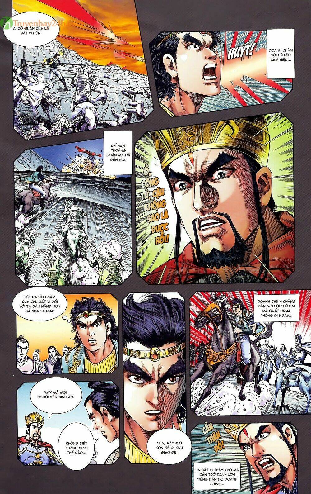 thiên tử truyền kỳ 2 - tần vương doanh chính chapter 38 4