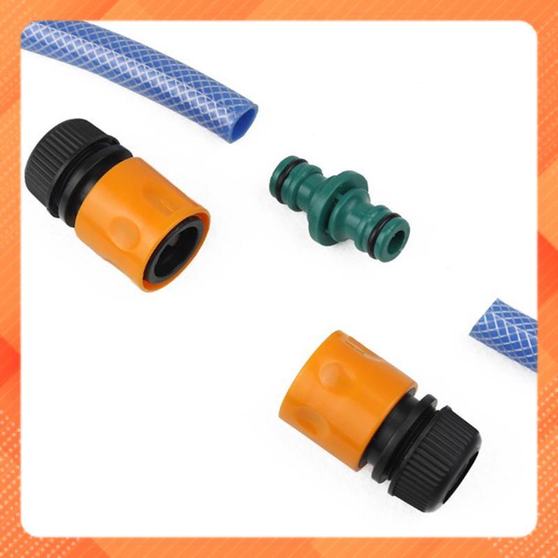 1 Đầu nối ống nước tưới vườn đầu cắm 1/2" sang đầu cắm 1/2"