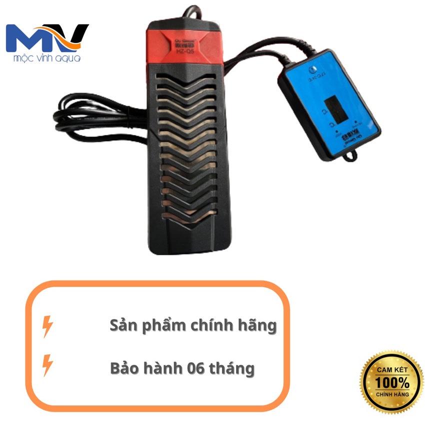 Sưởi bể cá cao cấp Hz-Q5 công suất 300w - 1000w chống giật và bỏng