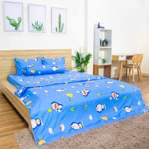 "Ga giường cotton 100%, drap giường cotton dày mát đủ size nệm" _Drap cotton chagota ( Mẫu Ngẫu Nhiên)