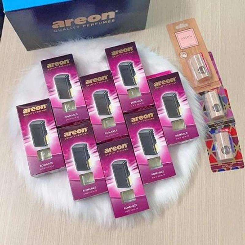 Nước Hoa Kẹp Cửa Gió Điều Hoà Ô Tô Areon Sang Trọng, Quý Phái, Tinh Dầu Thơm Dùng Cho Xe Ô Tô.