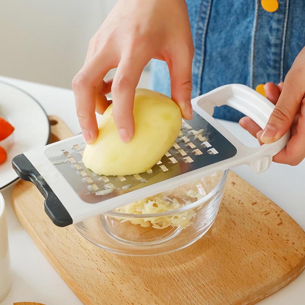 Double-Sided Slicer Box Grater With Handle For Cheese Vegetables Ginger Handheld Shredde Kitchen Utensils Potato Cucumber Grater