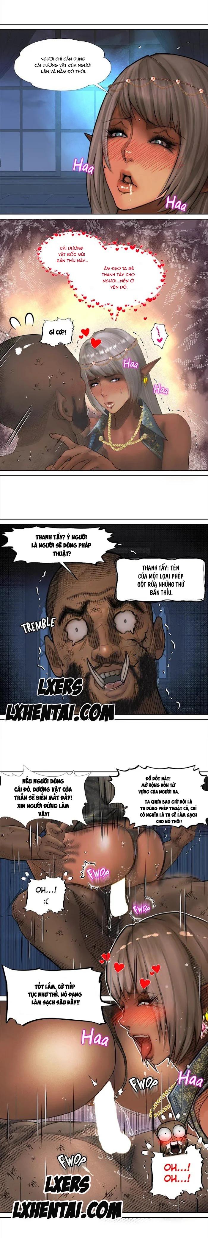 nữ hoàng dark elf và bầy tôi orc chapter 2 3