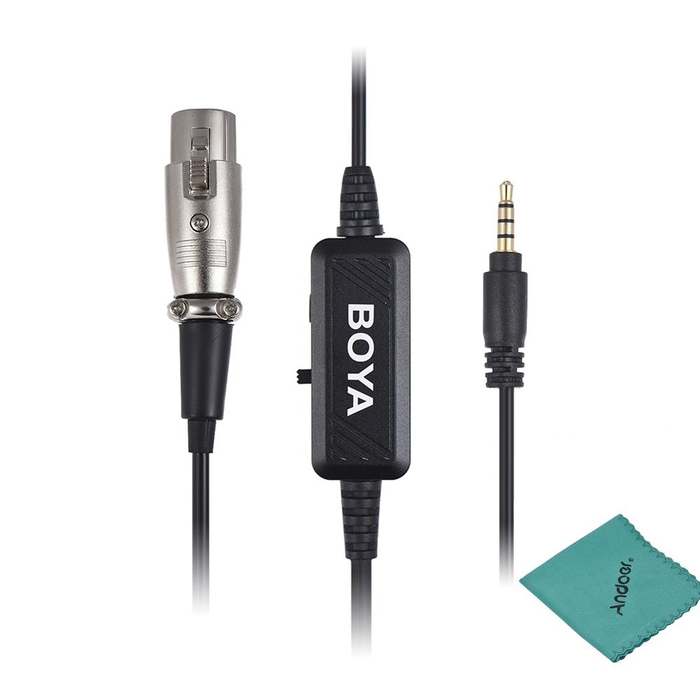 Phụ Kiện Âm Thanh | Đầu Chuyển Đổi BOYA- Audio Adapter &amp; Cable BY-BCA6 - Hàng Chính Hãng