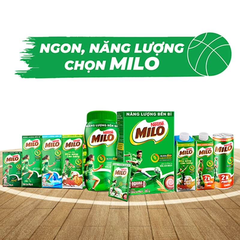 Sữa lúa mạch Nestlé MILO Nguyên chất 400g - Giao mẫu ngẫu nhiên