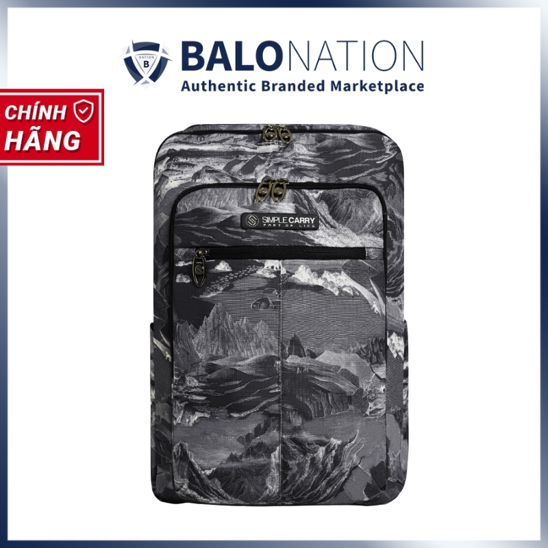 Balo Laptop 17.3 inch SimpleCarry K6 - Hàng Chính Hãng