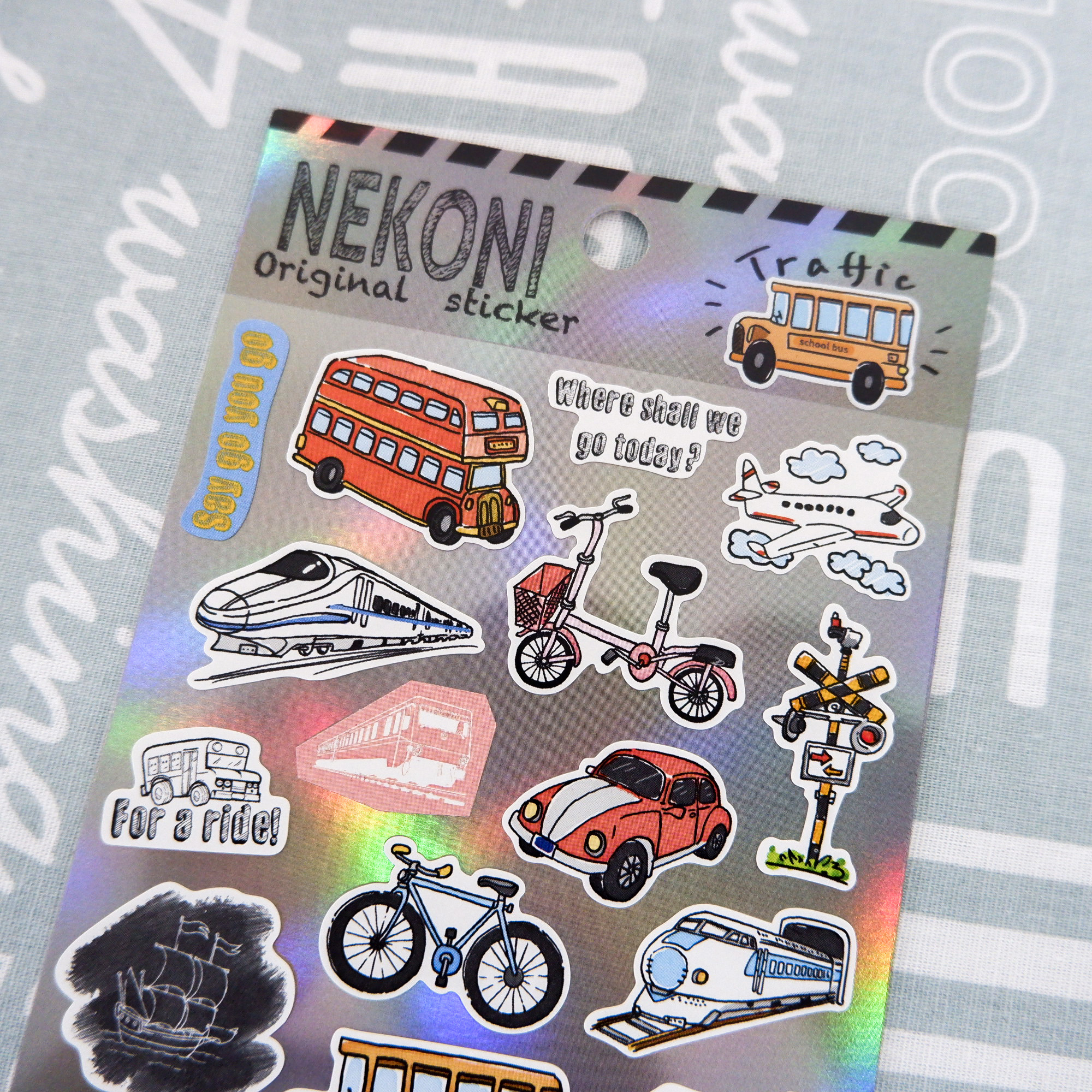 Sticker trang trí cao cấp Nekoni