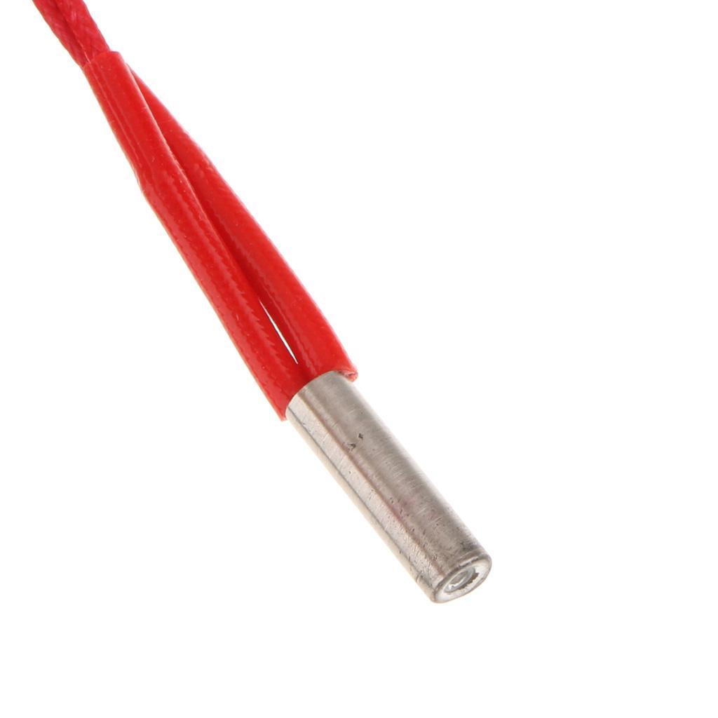 12V 40W Heating Tube Heater Wire Length 1 Meter for 3D Printer
