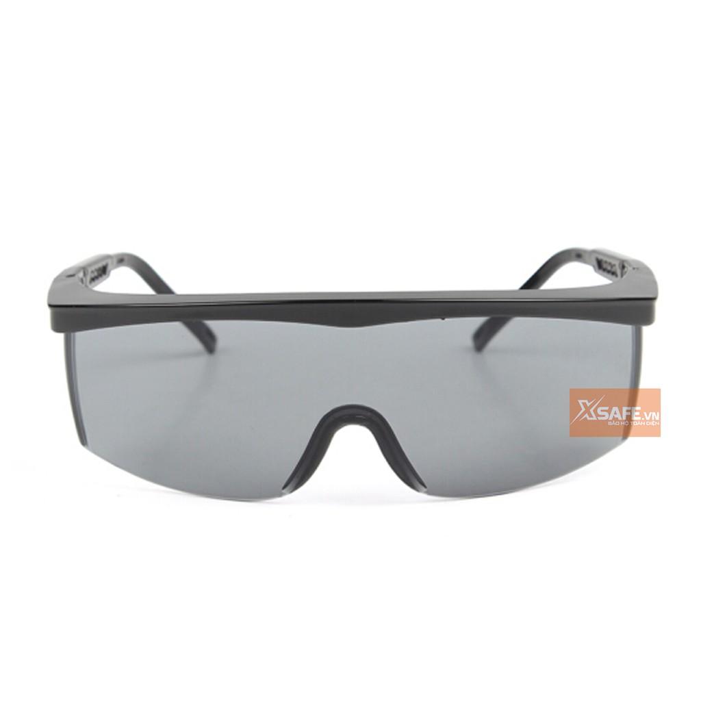 T- Kính bảo hộ lao động Everest EV105 đen - Mắt kính chống bụi, đọng hơi nước trầy xước, tia UV