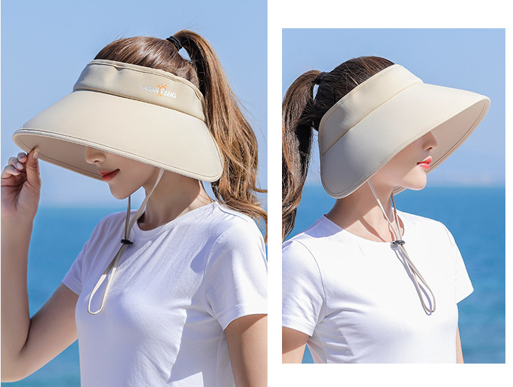Nón rộng vành chống nắng chống uv 360 độ cao cấp, mũ chống nắng nữ thời trang mới