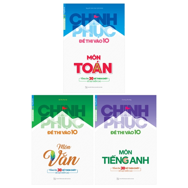 Combo Chinh Phục Đề Thi Vào Lớp 10