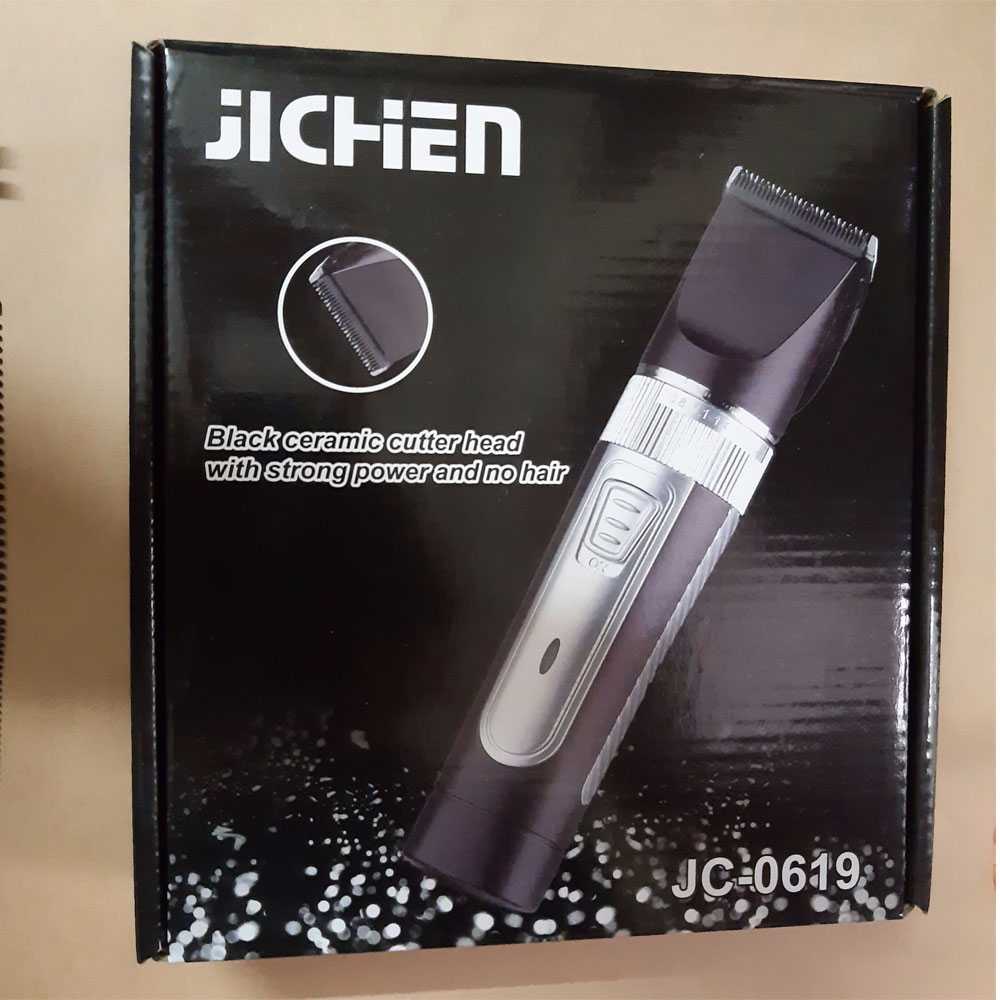 Tông Đơ Cắt Tóc Gia Đình Cho Bé Nam, Nữ Sơ Sinh JICHEN 0619 - Tông Đơ Hớt Tóc Cho Bé Dưới 6 Tháng Tuổi Bộ Tăng Đơ Có Lược Rất Tiện Lợi Có Thể Thay Lưỡi