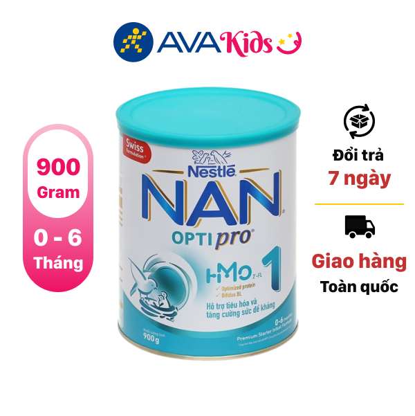 Sữa bột NAN Optipro số 1 - 900g (0 - 6 tháng)