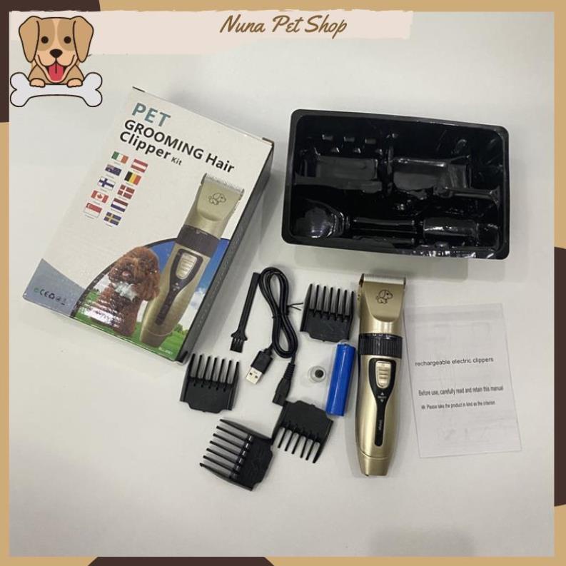 Bộ tông đơ cắt lông cho chó mèo Clipper cao cấp
