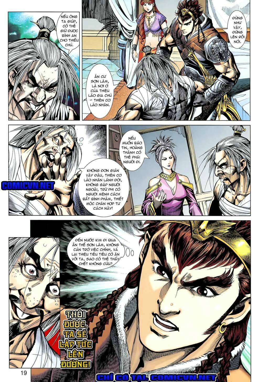 thiên tử truyền kỳ 8 - thương thiên bá hoàng chapter 21 19