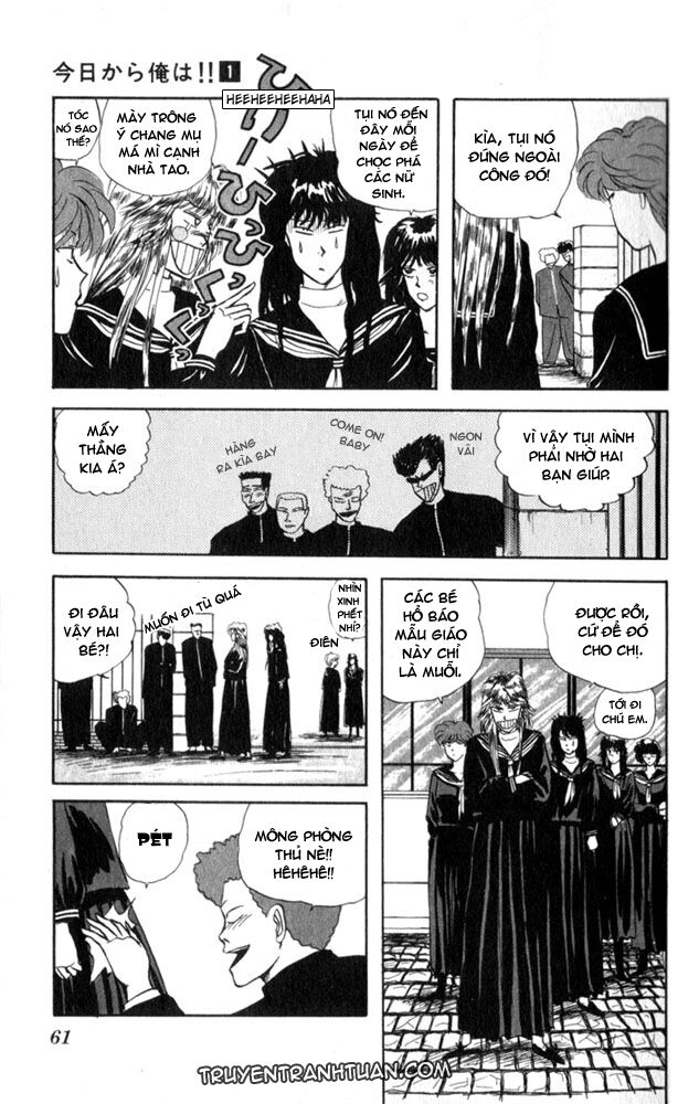 kyou kara ore wa - cặp bài trùng chapter 3 5