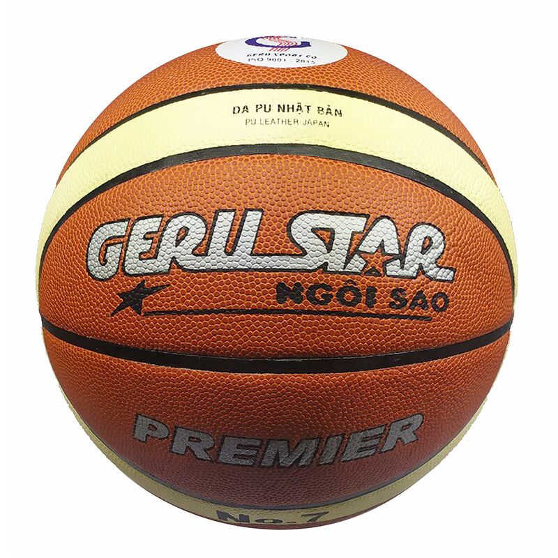 Bóng rổ Gerustar Size 7 PU 2M Premier - Dán