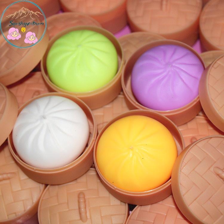 Đồ chơi giảm stress squishy bánh bao mochi squishi giá rẻ silicon bóp đã