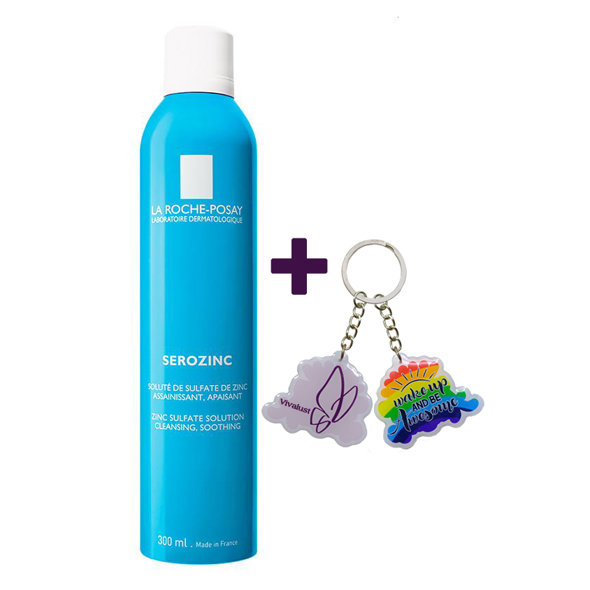 Xịt Khoáng Giúp Làm Sạch Và Dịu Da La Roche-Posay Serozinc - TẶNG MÓC KHÓA