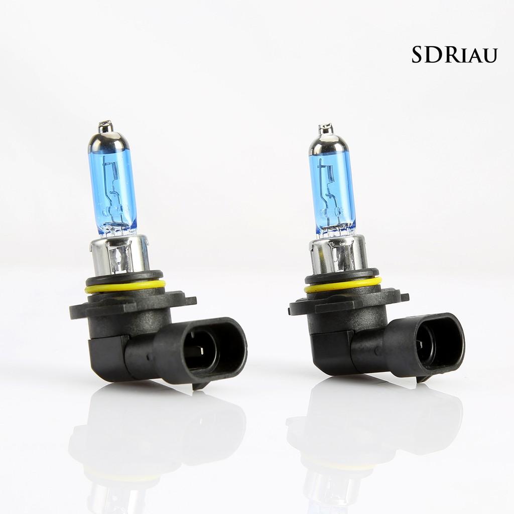Set 2 Bóng Đèn Sương Mù Halogen 9005 12v 100w 4300k Ánh Sáng Trắng Cho Xe Hơi