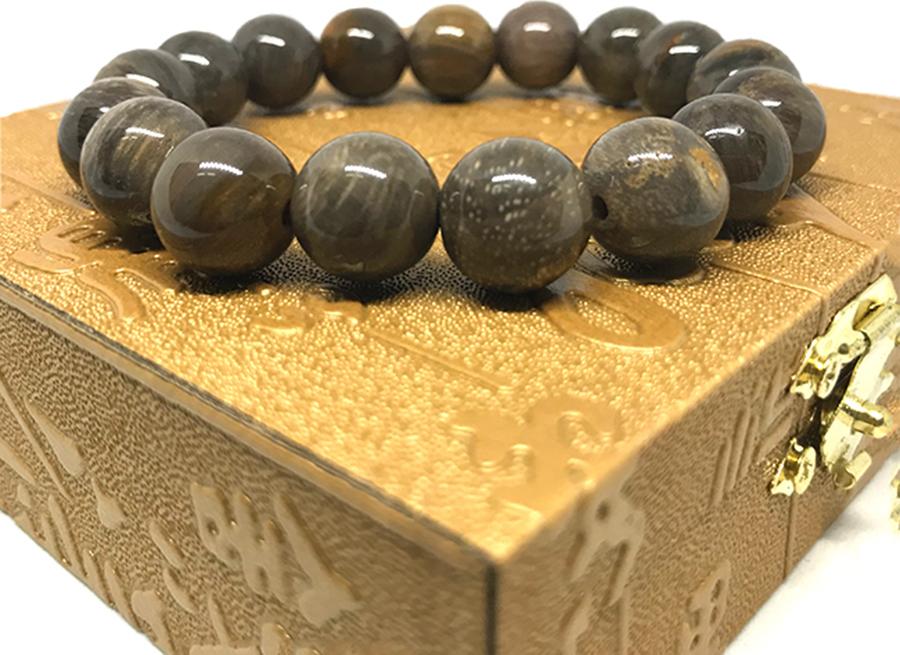 Vòng Tay Gỗ Hóa Thạch