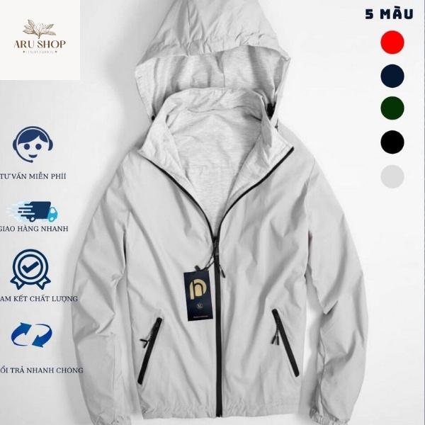 Áo Khoác Gió Nam Nữ Lót Nỉ Siêu Ấm 5 Màu Cơ Bản - Hàng siêu đẹp ARU SHOP