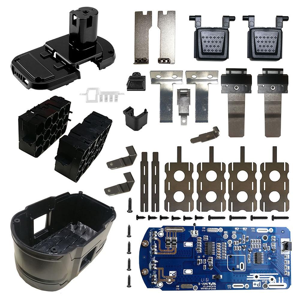 15X18650 9AH Pin Nhựa Bảo Vệ Sạc Bảng Mạch PCB Cho RYOBI 18V /P103 /P108 BPL-1815/1820 ONE +