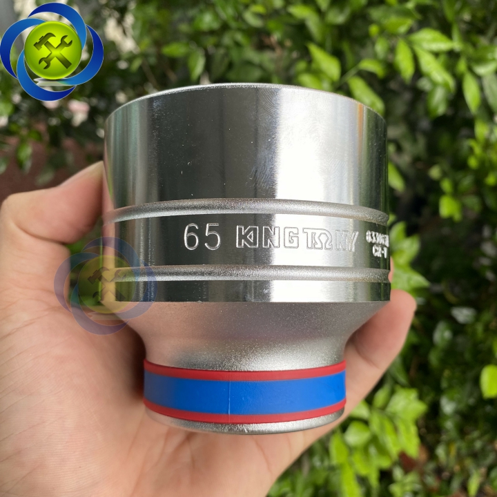 Tuýp 65mm loại 3/4 Kingtony 633065M ngắn 12 cạnh màu trắng