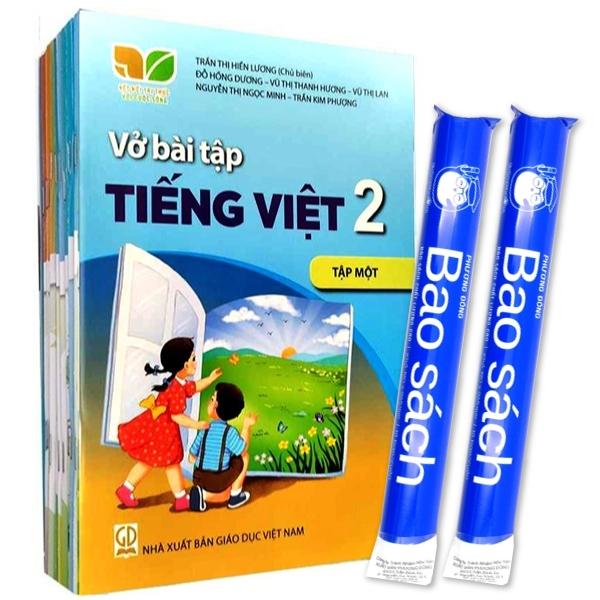 Sách Giáo Khoa Bộ Lớp 2 - Kết nối - Sách Bài Tập (Bộ 11 Cuốn) (2022) + 2 Cuộn Bao Sách TP