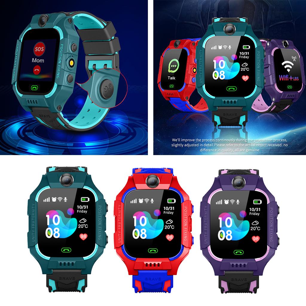 Kids Smart Watch LBS Positioning Lacation SOS Phone Camera Voice Chat