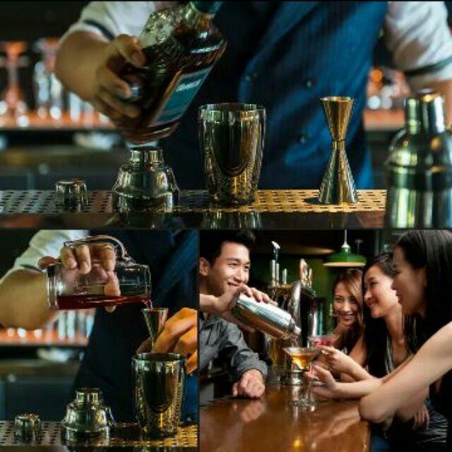 Bình lắc pha chế shaker Cocktail trà sữa inox phân loại 550 ml IQW3