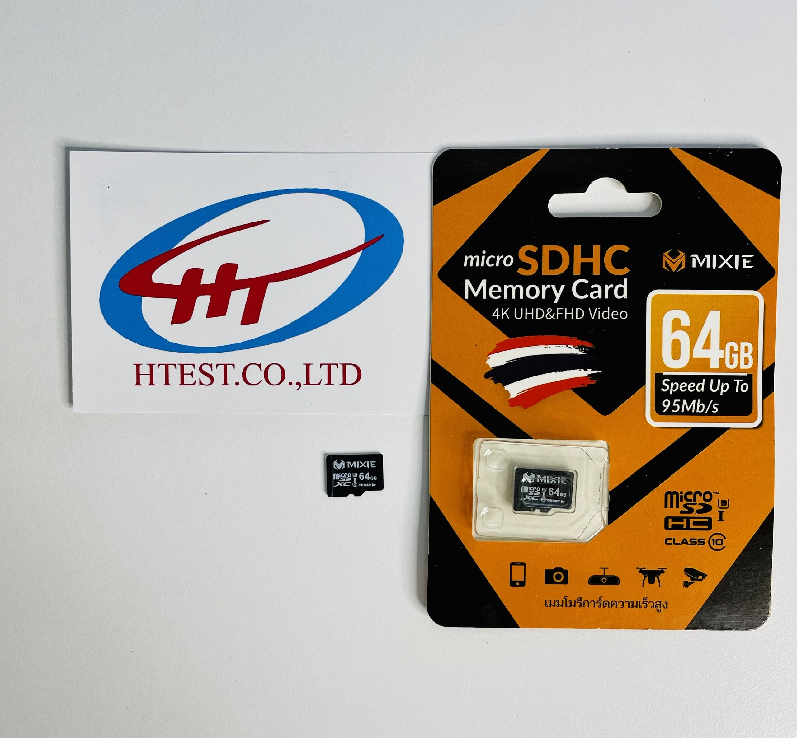 Thẻ nhớ 64gb MIXIE MicroSD Class10 U3. Hàng Chính Hãng.