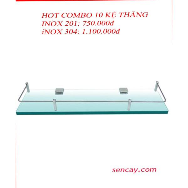 KỆ THẲNG INOX