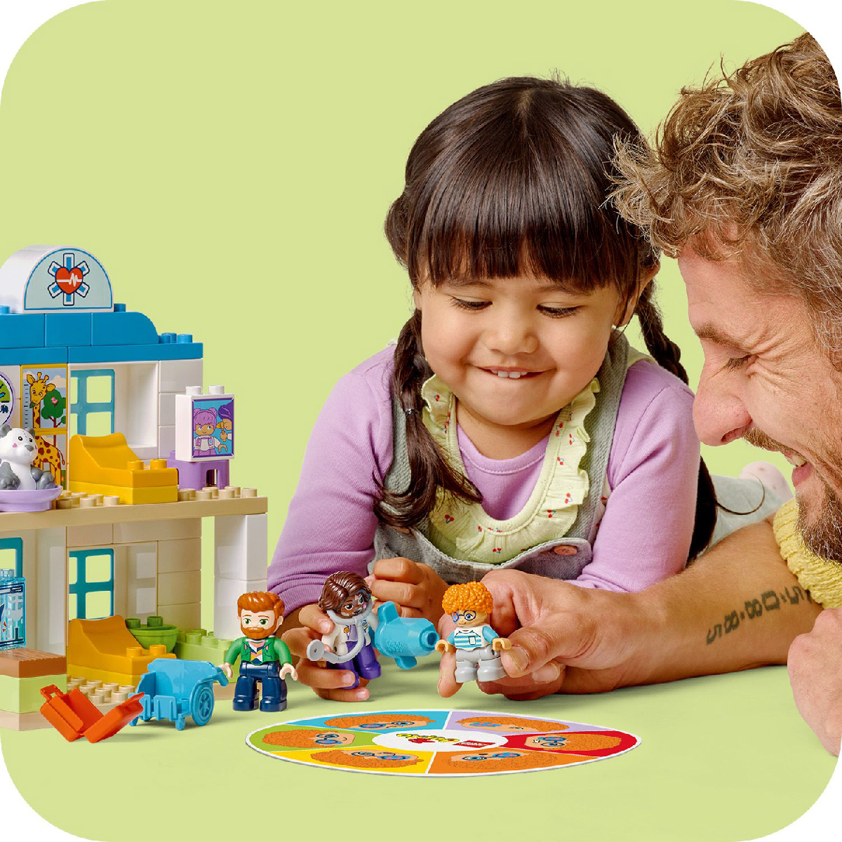 LEGO DUPLO 10449 Đồ Chơi Lắp Ráp Phòng Khám Bác Sĩ (65 Chi Tiết)