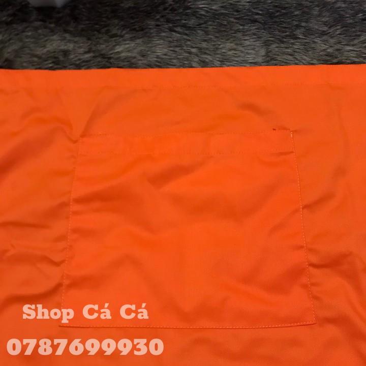 Tạp dề ngắn kaki dành cho phục vụ, pha chế giá gốc tận xưởng