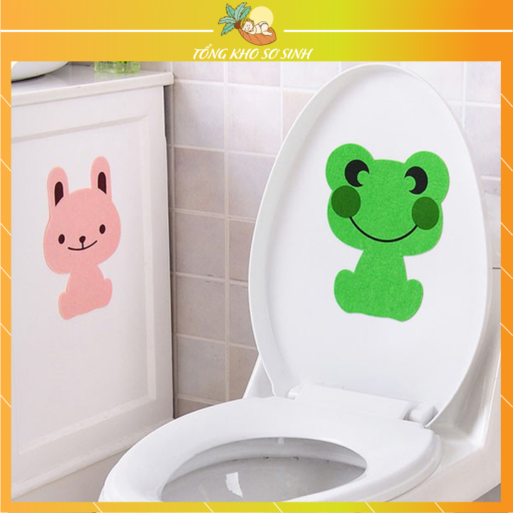 Miếng Dán Khử Mùi Than Hoạt Tính, Khử Mùi Toilet - Miếng Dán Khử Mùi Bồn Cầu Nhà Vệ Sinh Siêu Kute