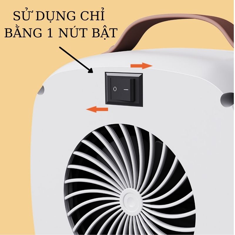 Máy sưởi điện - Quạt sưởi điện mini