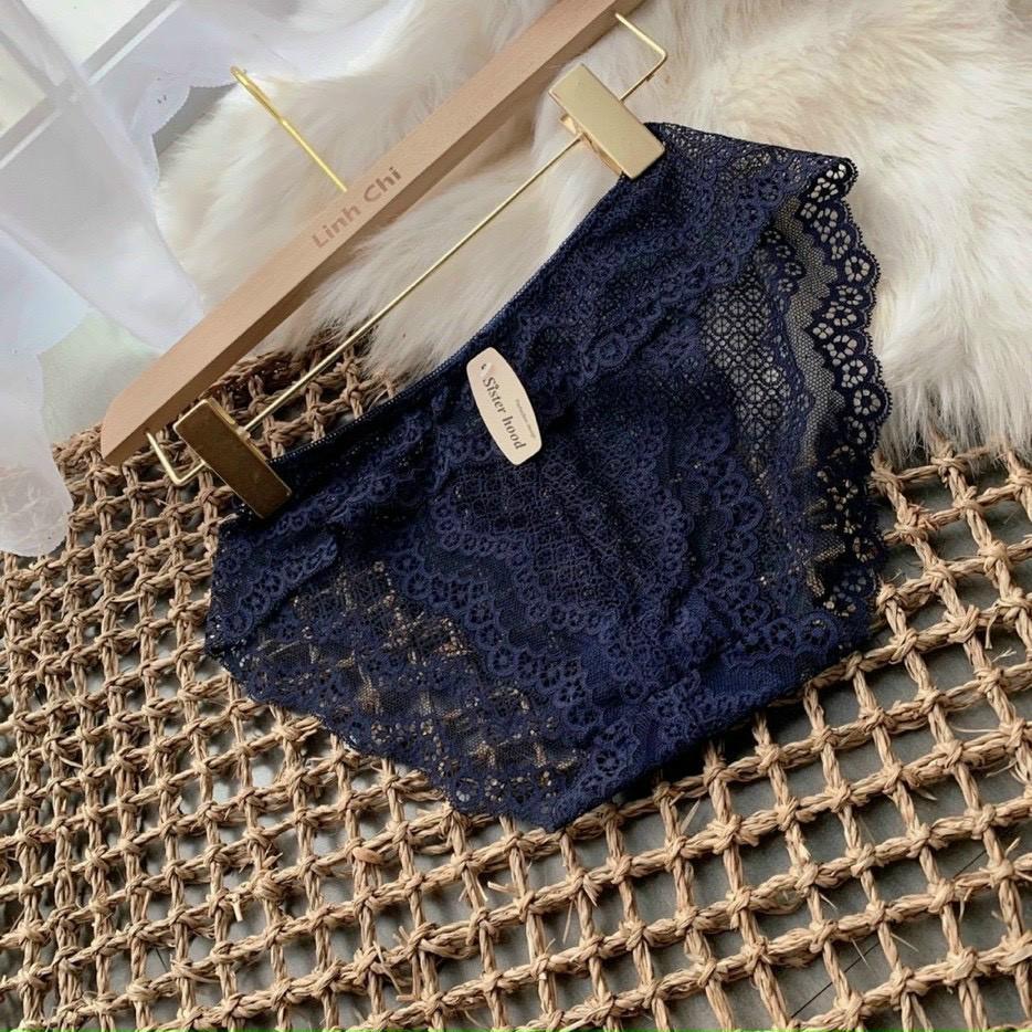 Quần Lót Nữ Ren Sexy thiết kế họa tiết ren xuyên thấu siêu gợi cảm quyến rũ mã QL02