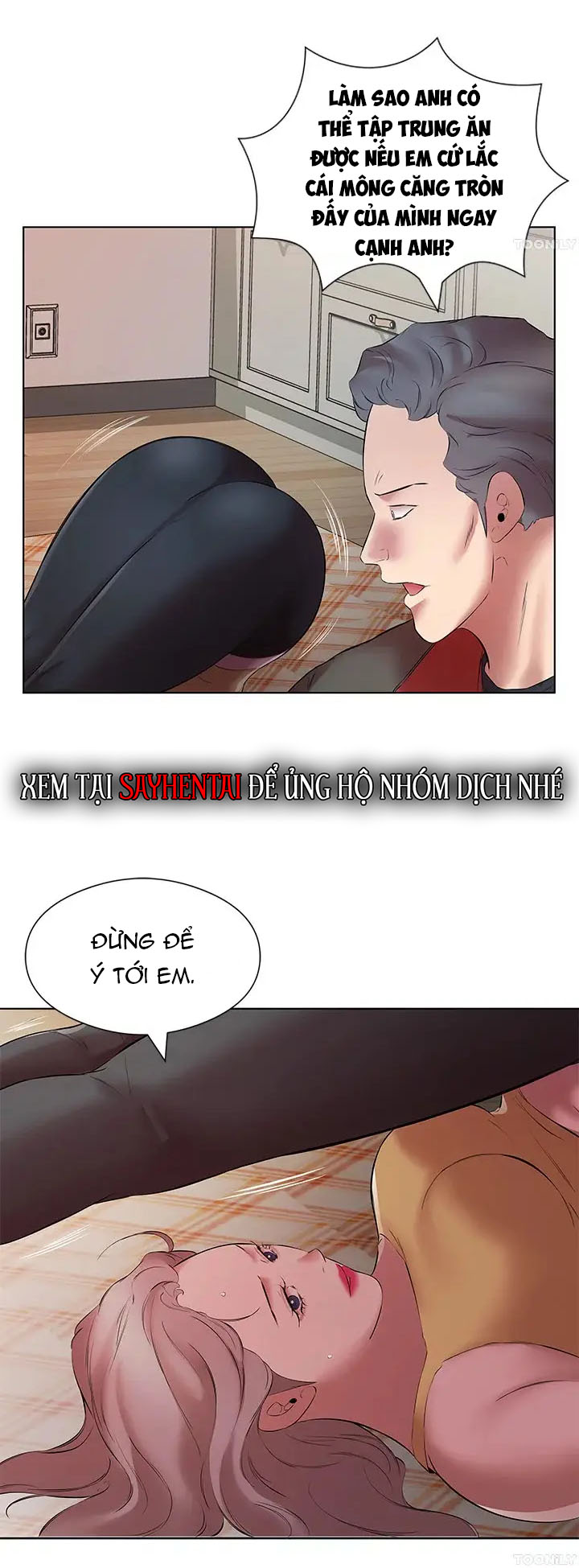 quý cô tầng dưới chapter 16 9