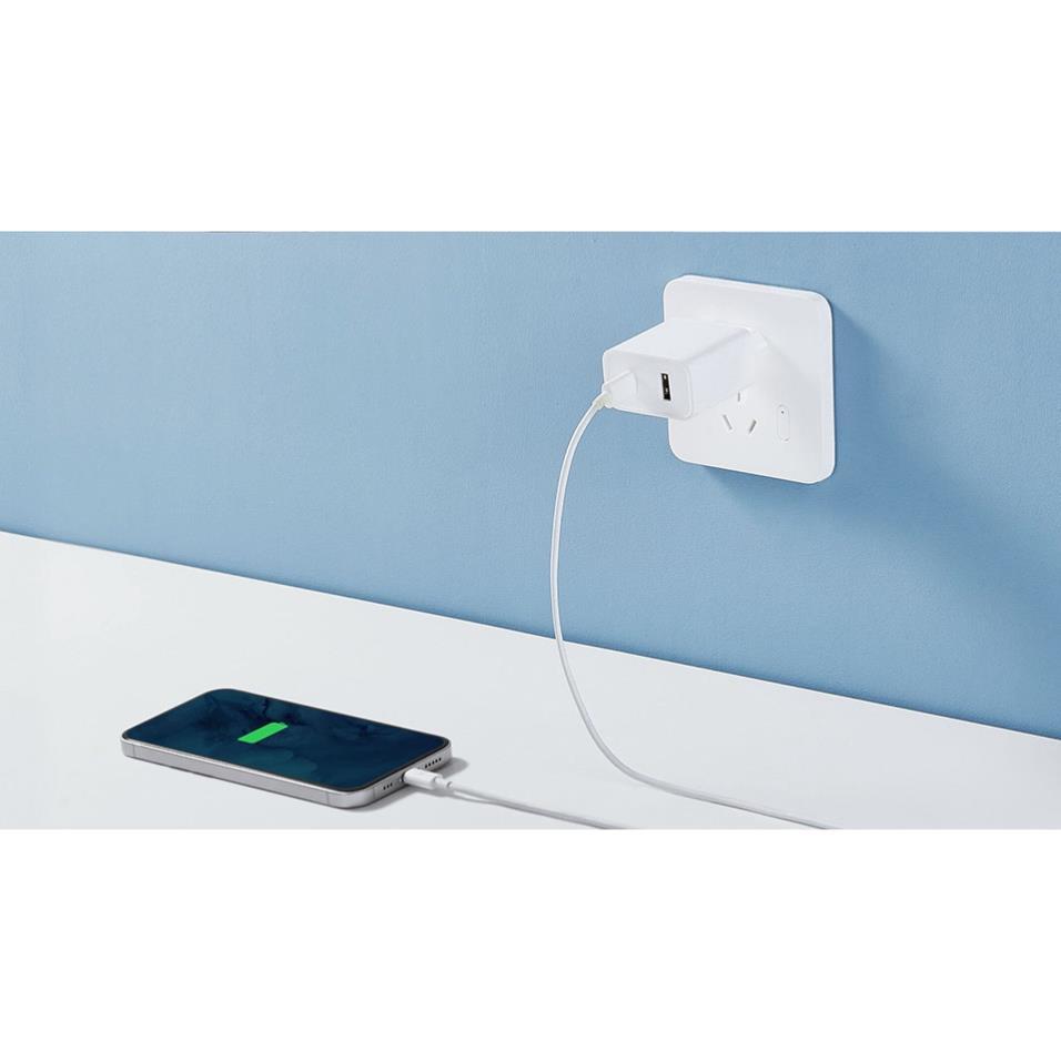 Adapter cốc củ sạc Xiaomi Mi 33W ( Type-A+Type-C ) EU Wall Charger BHR4996GL - Hàng chính hãng