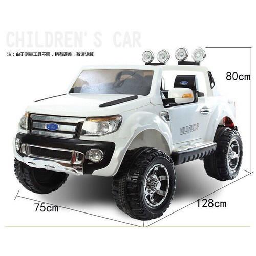 Ô tô xe điện trẻ em địa hình FORD RANGER XLS 2 chỗ 4 động cơ ghế da cao cấp ( Đỏ-Đen-Trắng-Xanh) D.HSTORE