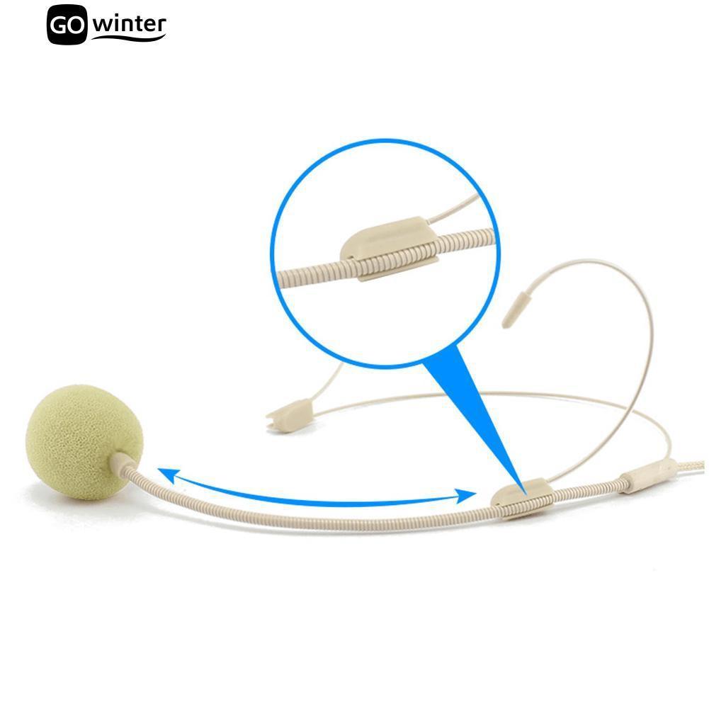 Micro móc tai đầu kép jack 3.5mm có dây nối