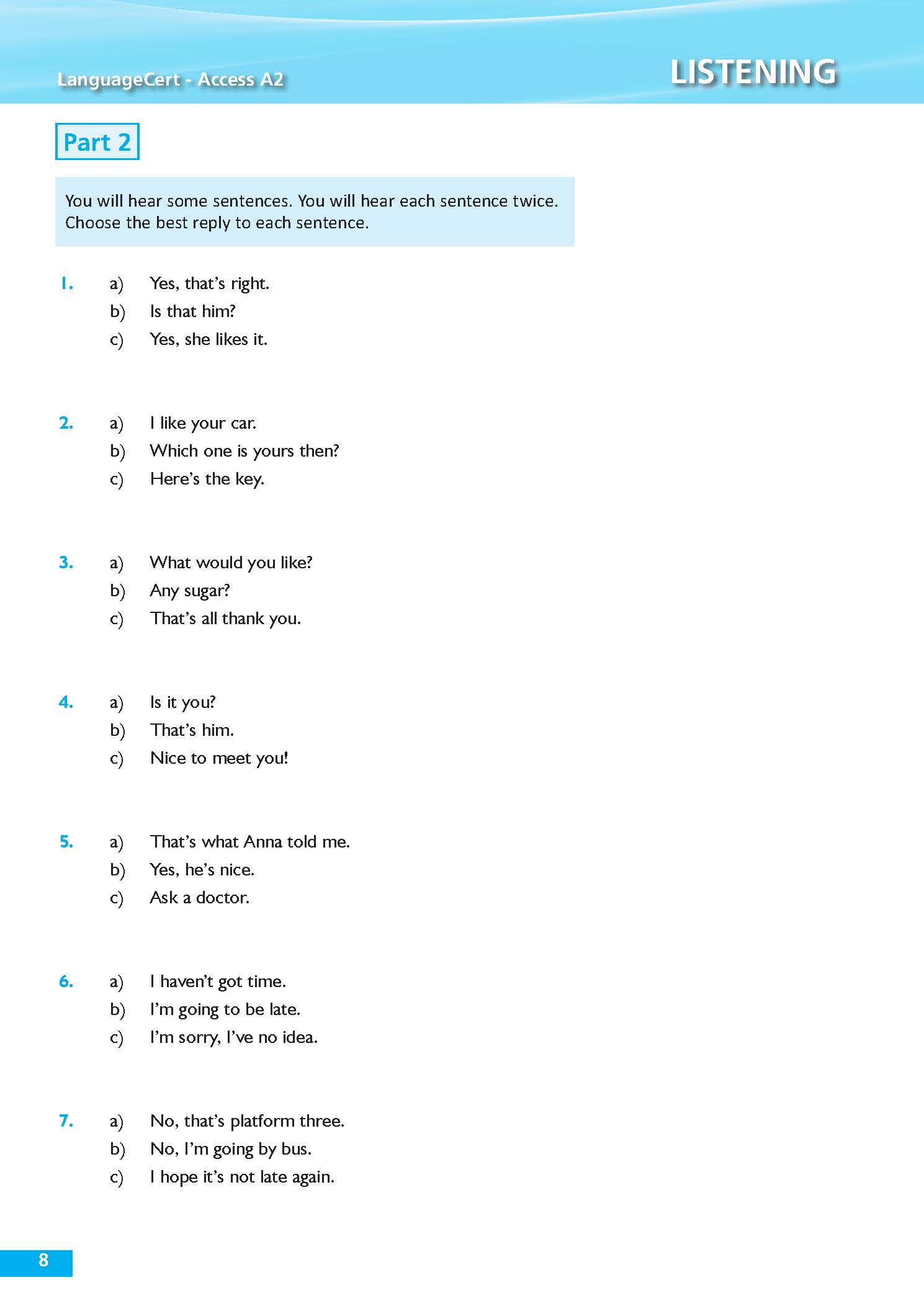 Succeed in LanguageCert A2 Access - 6 Pratice Tests
