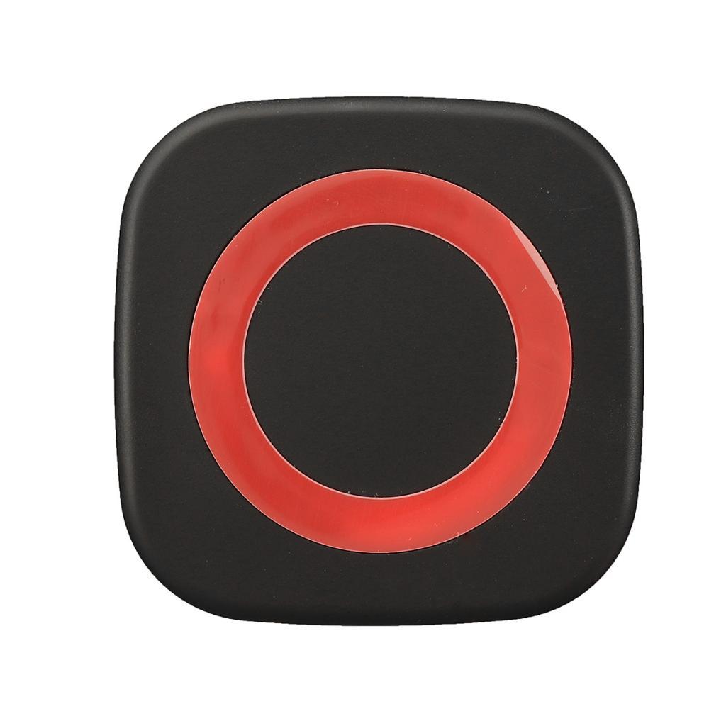 High Quality Qi Fast Wireless Magnetic Car Mount Charger Pad Red