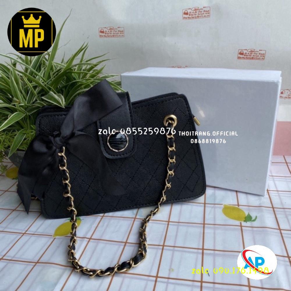 ️̂ ️ túi kẹp nách nữ thời trang trần trán tặng kèm dây lụa túi xách - CÔ BỐNG