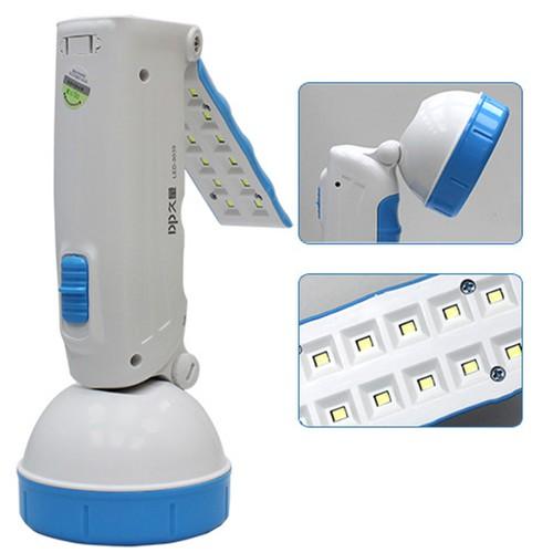 Đèn pin sạc đa năng xoay 120 độ kiêm đèn Led để bàn - DP-9035