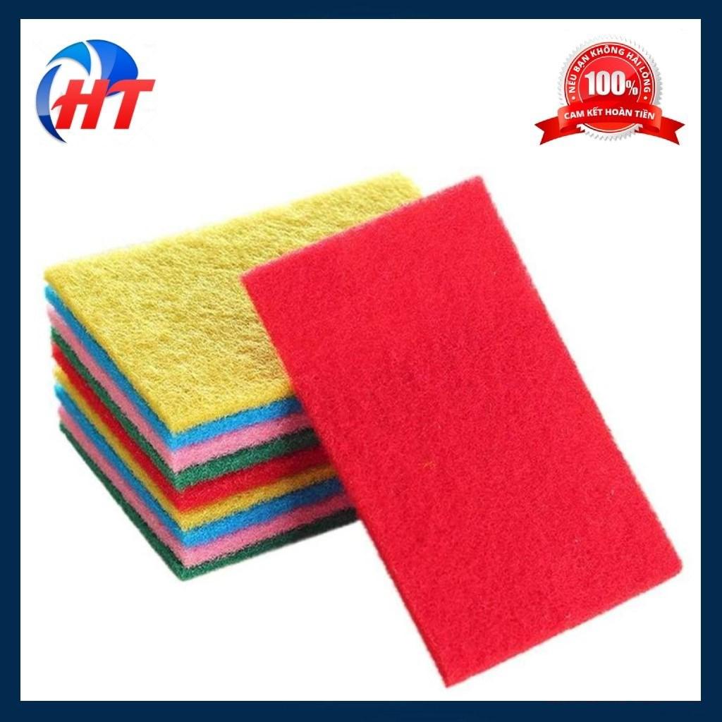 COMBO 10 MIẾNG RỬA CHÉN BỌT BIỂN NHIỀU MÀU