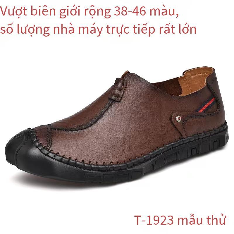 Đảm bảo chất lượng giày da lưới màu đỏ giày giảm giá mới nhất chống mài mòn giày thường tốt nhất